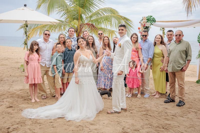 Wedding in Puerto Viejo Costa Rica Beach by Gabriel Anta Photographer