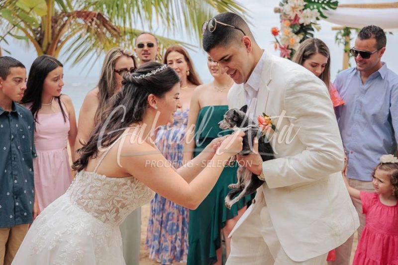 Wedding in Puerto Viejo Costa Rica Beach by Gabriel Anta Photographer