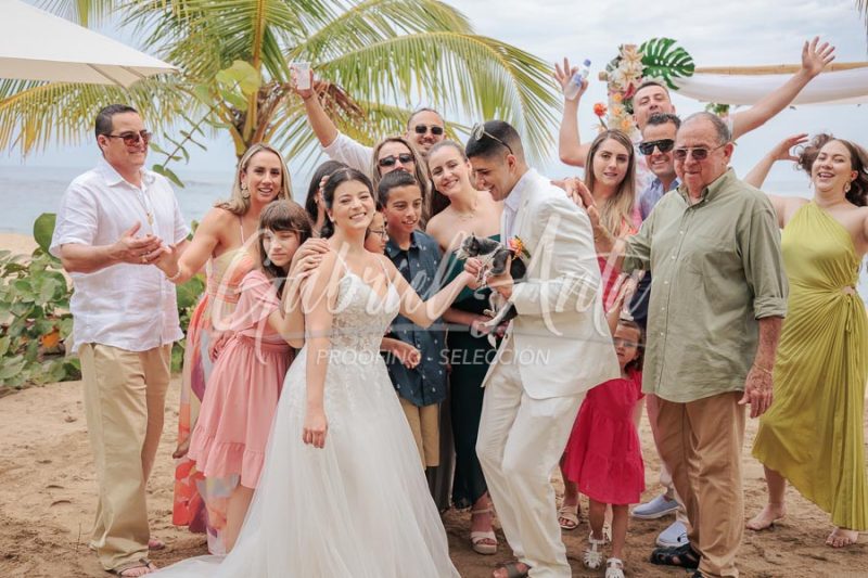 Wedding in Puerto Viejo Costa Rica Beach by Gabriel Anta Photographer