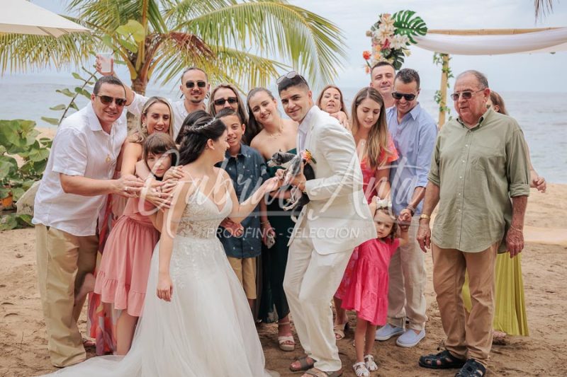 Wedding in Puerto Viejo Costa Rica Beach by Gabriel Anta Photographer