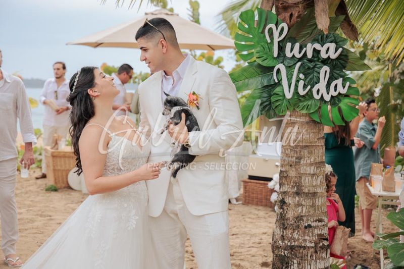 Wedding in Puerto Viejo Costa Rica Beach by Gabriel Anta Photographer