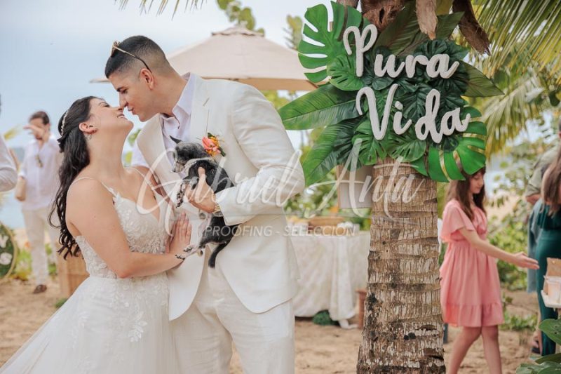 Wedding in Puerto Viejo Costa Rica Beach by Gabriel Anta Photographer