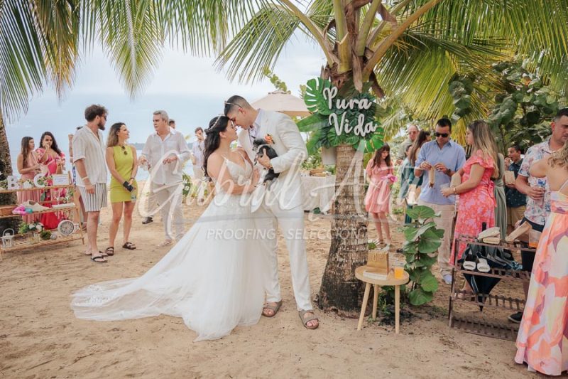 Wedding in Puerto Viejo Costa Rica Beach by Gabriel Anta Photographer