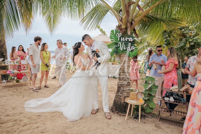 Wedding in Puerto Viejo Costa Rica Beach by Gabriel Anta Photographer
