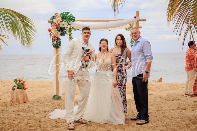 Wedding in Puerto Viejo Costa Rica Beach by Gabriel Anta Photographer