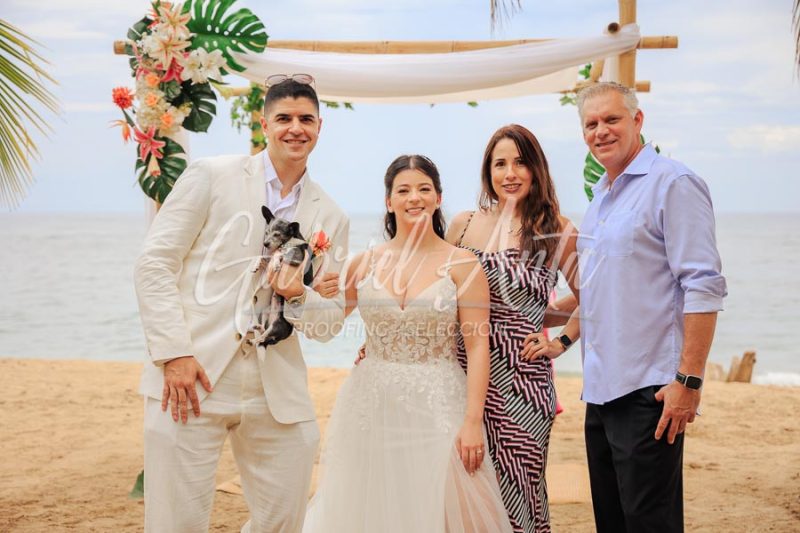 Wedding in Puerto Viejo Costa Rica Beach by Gabriel Anta Photographer