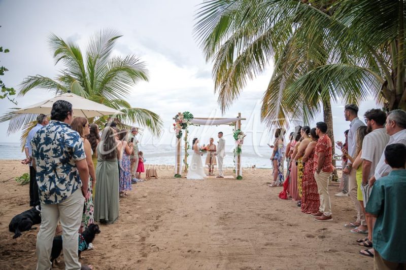 Wedding in Puerto Viejo Costa Rica Beach by Gabriel Anta Photographer