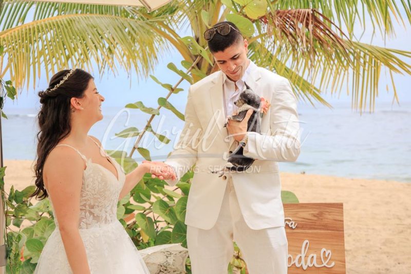 Wedding in Puerto Viejo Costa Rica Beach by Gabriel Anta Photographer
