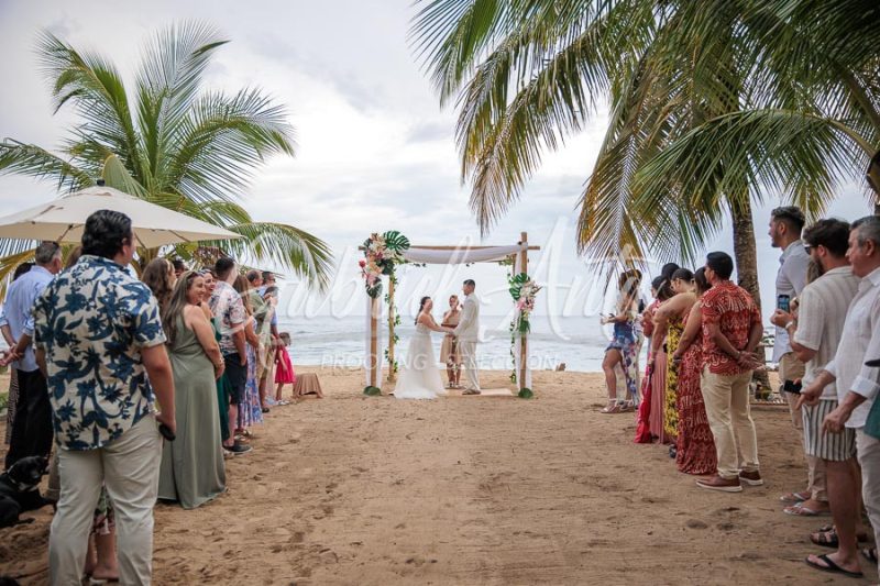 Wedding in Puerto Viejo Costa Rica Beach by Gabriel Anta Photographer