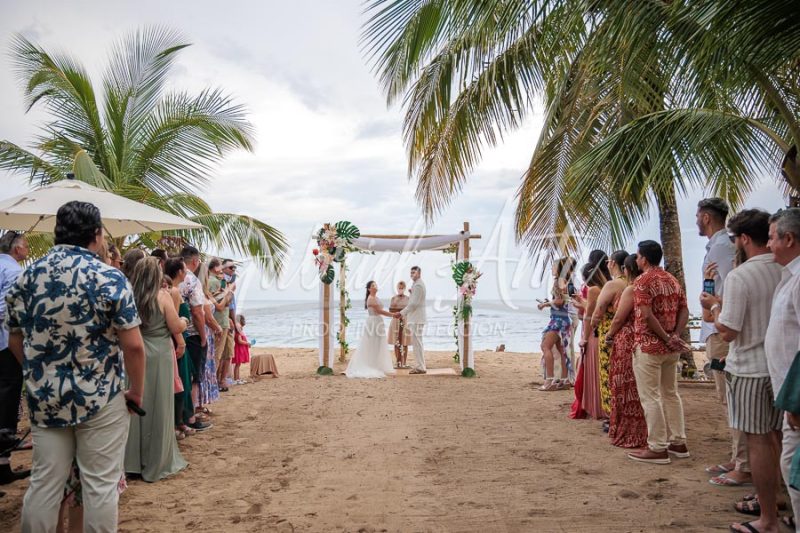 Wedding in Puerto Viejo Costa Rica Beach by Gabriel Anta Photographer