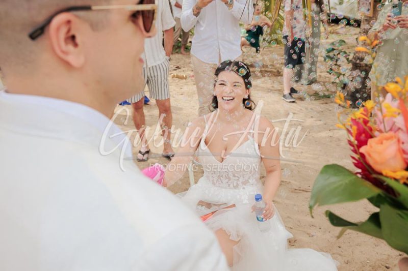 Wedding in Puerto Viejo Costa Rica Beach by Gabriel Anta Photographer