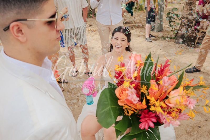 Wedding in Puerto Viejo Costa Rica Beach by Gabriel Anta Photographer