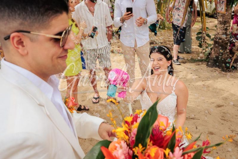 Wedding in Puerto Viejo Costa Rica Beach by Gabriel Anta Photographer