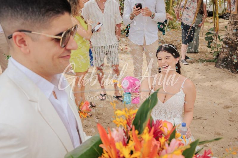 Wedding in Puerto Viejo Costa Rica Beach by Gabriel Anta Photographer
