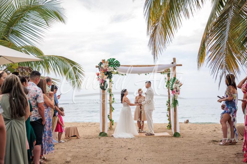 Wedding in Puerto Viejo Costa Rica Beach by Gabriel Anta Photographer