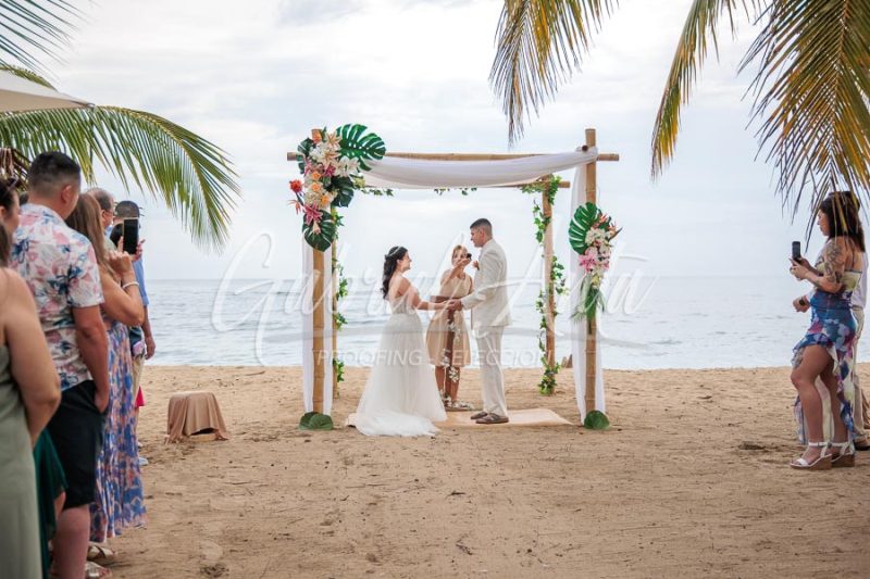 Wedding in Puerto Viejo Costa Rica Beach by Gabriel Anta Photographer