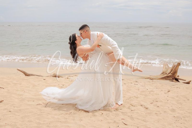 Wedding in Puerto Viejo Costa Rica Beach by Gabriel Anta Photographer