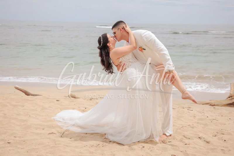 Wedding in Puerto Viejo Costa Rica Beach by Gabriel Anta Photographer