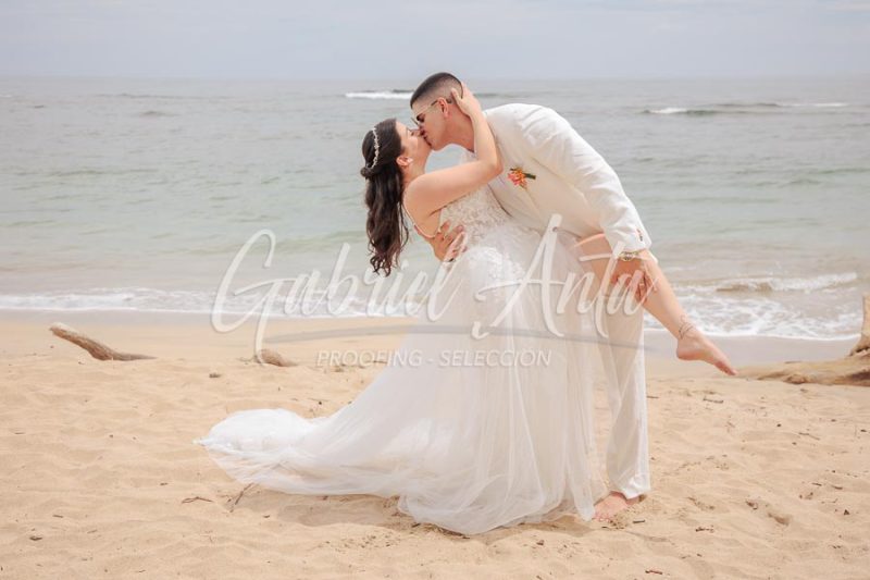 Wedding in Puerto Viejo Costa Rica Beach by Gabriel Anta Photographer