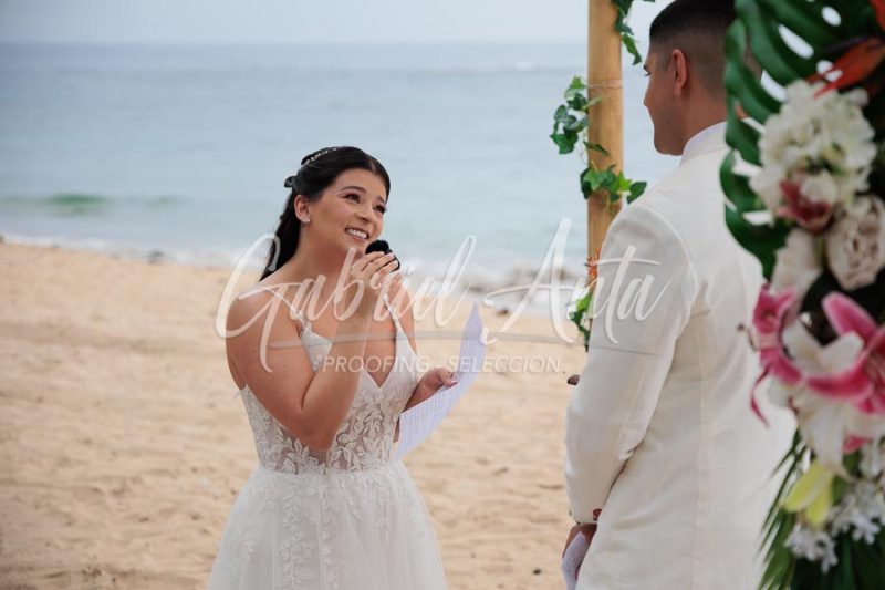 Wedding in Puerto Viejo Costa Rica Beach by Gabriel Anta Photographer
