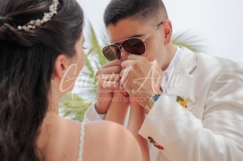 Wedding in Puerto Viejo Costa Rica Beach by Gabriel Anta Photographer