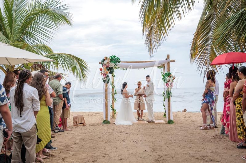 Wedding in Puerto Viejo Costa Rica Beach by Gabriel Anta Photographer