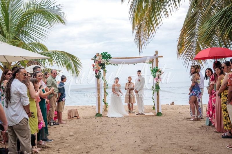 Wedding in Puerto Viejo Costa Rica Beach by Gabriel Anta Photographer
