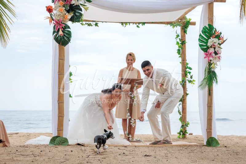 Wedding in Puerto Viejo Costa Rica Beach by Gabriel Anta Photographer