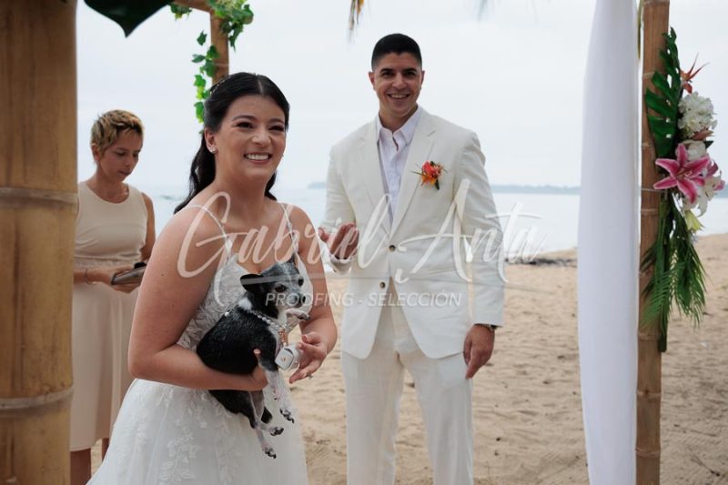 Wedding in Puerto Viejo Costa Rica Beach by Gabriel Anta Photographer