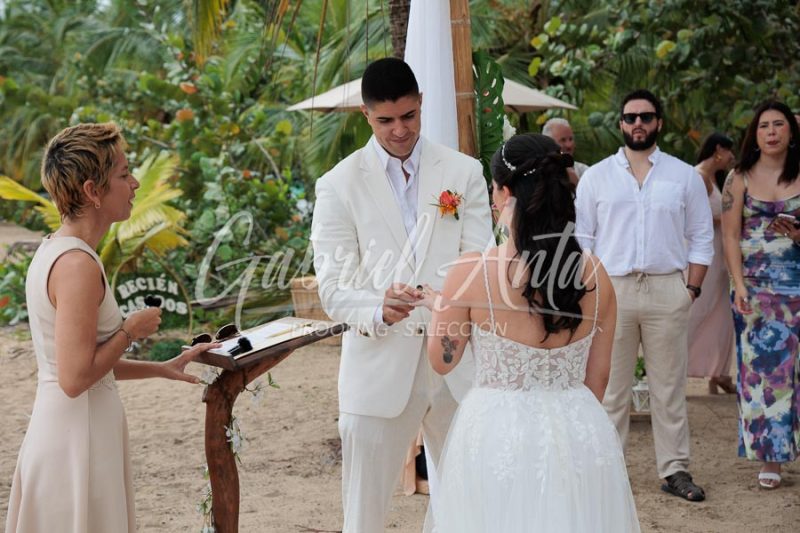 Wedding in Puerto Viejo Costa Rica Beach by Gabriel Anta Photographer