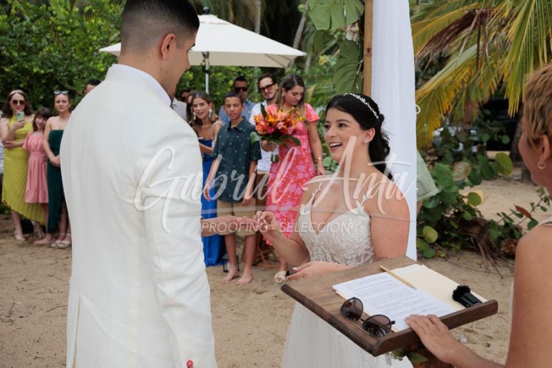 Wedding in Puerto Viejo Costa Rica Beach by Gabriel Anta Photographer