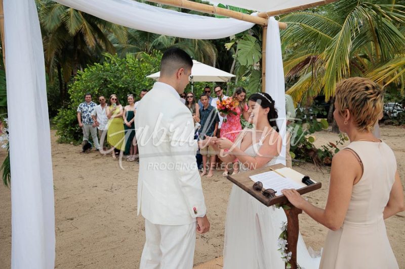 Wedding in Puerto Viejo Costa Rica Beach by Gabriel Anta Photographer