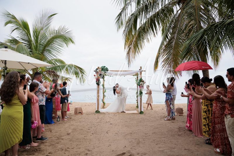 Wedding in Puerto Viejo Costa Rica Beach by Gabriel Anta Photographer