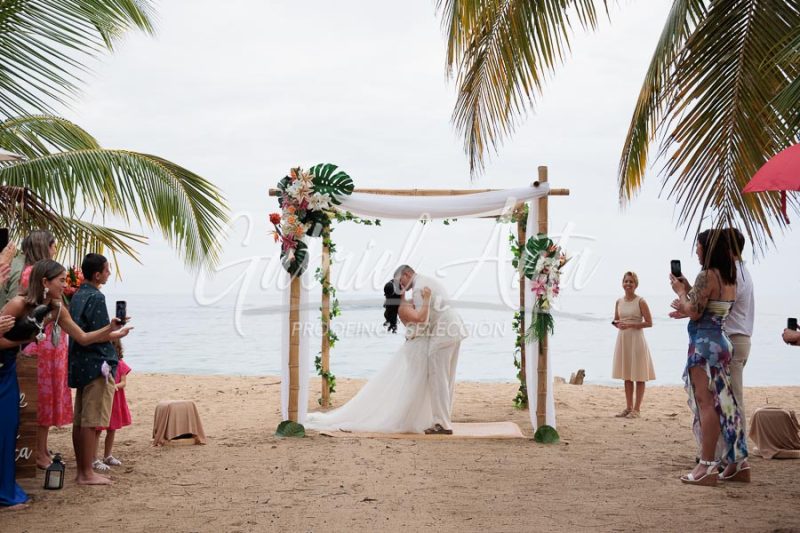 Wedding in Puerto Viejo Costa Rica Beach by Gabriel Anta Photographer
