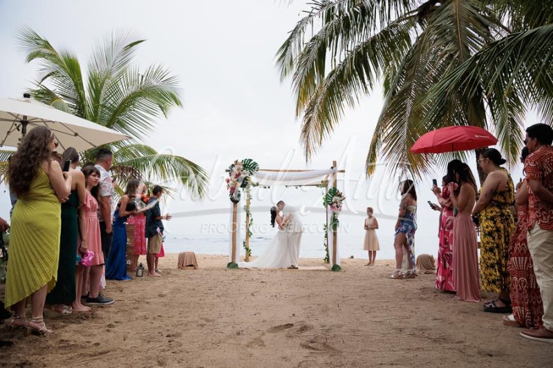 Wedding in Puerto Viejo Costa Rica Beach by Gabriel Anta Photographer