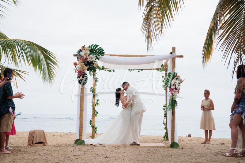 Wedding in Puerto Viejo Costa Rica Beach by Gabriel Anta Photographer