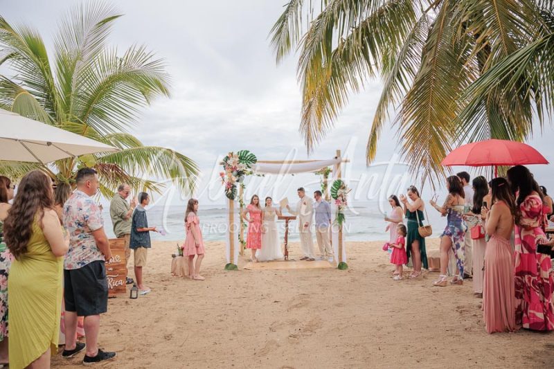 Wedding in Puerto Viejo Costa Rica Beach by Gabriel Anta Photographer