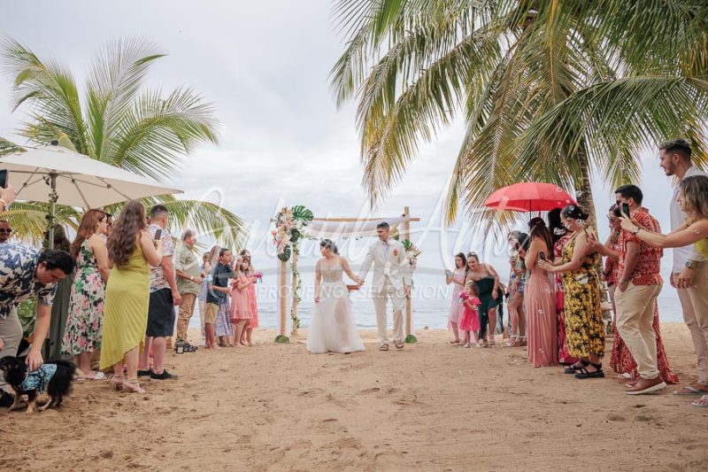 Wedding in Puerto Viejo Costa Rica Beach by Gabriel Anta Photographer