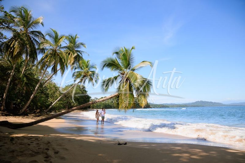 Costa Rica Family Portrait Puerto Viejo Punta Uva Beach