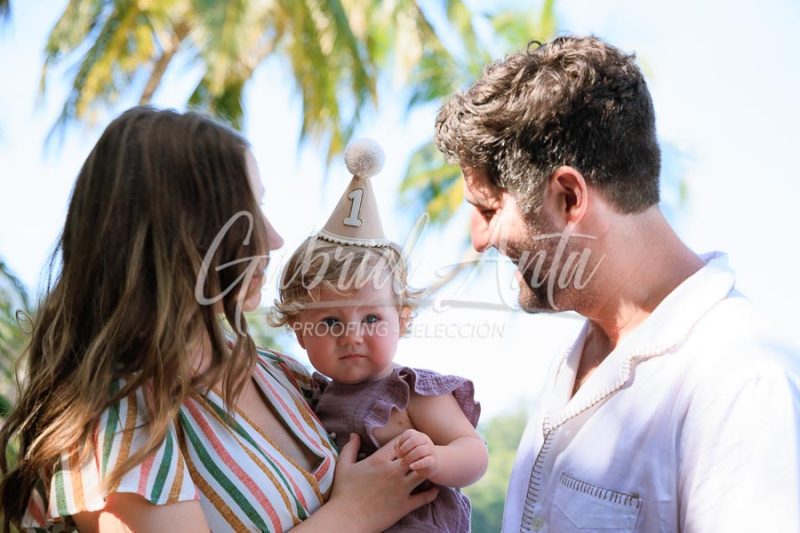 Costa Rica Family Portrait Puerto Viejo Punta Uva Beach