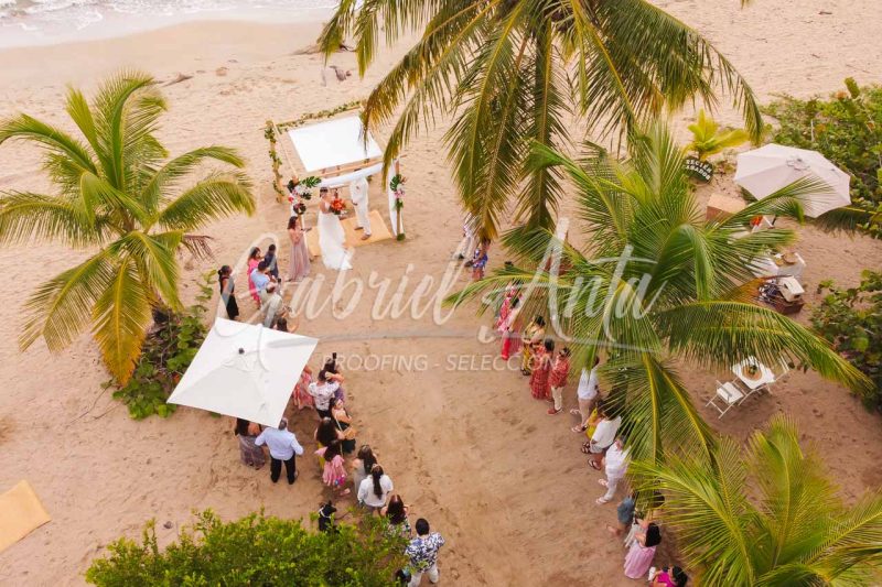 Wedding in Puerto Viejo Costa Rica Beach by Gabriel Anta Photographer
