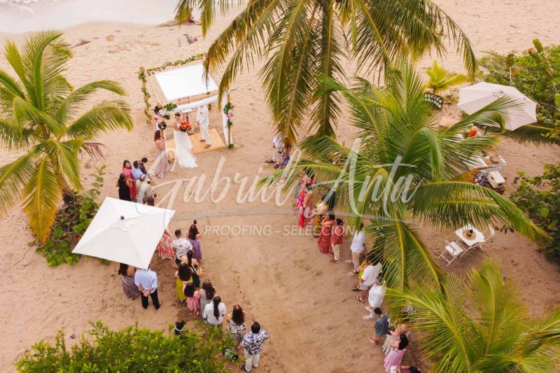 Wedding in Puerto Viejo Costa Rica Beach by Gabriel Anta Photographer