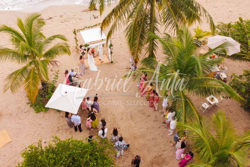 Wedding in Puerto Viejo Costa Rica Beach by Gabriel Anta Photographer