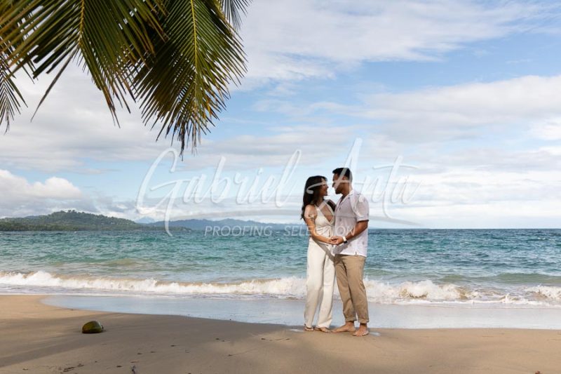 Marriage Proposal in Puerto Viejo (Punta Uva Beach) Costa Rica