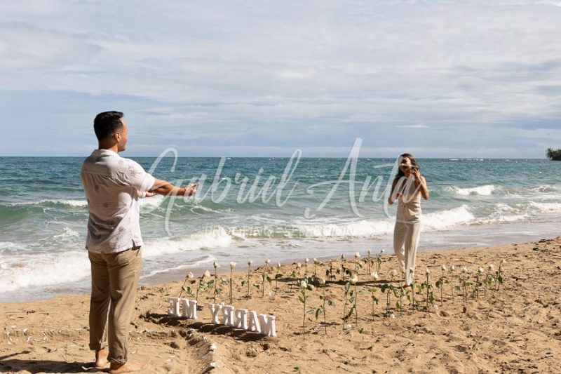 Marriage Proposal in Puerto Viejo (Punta Uva Beach) Costa Rica