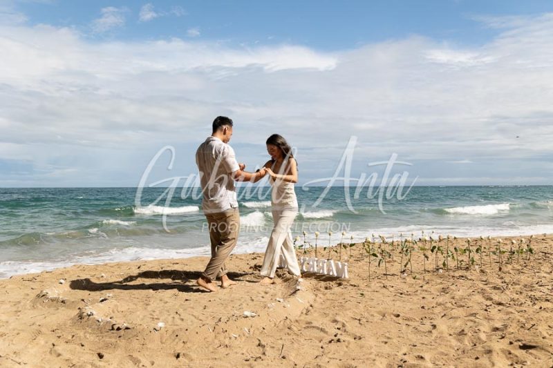 Marriage Proposal in Puerto Viejo (Punta Uva Beach) Costa Rica
