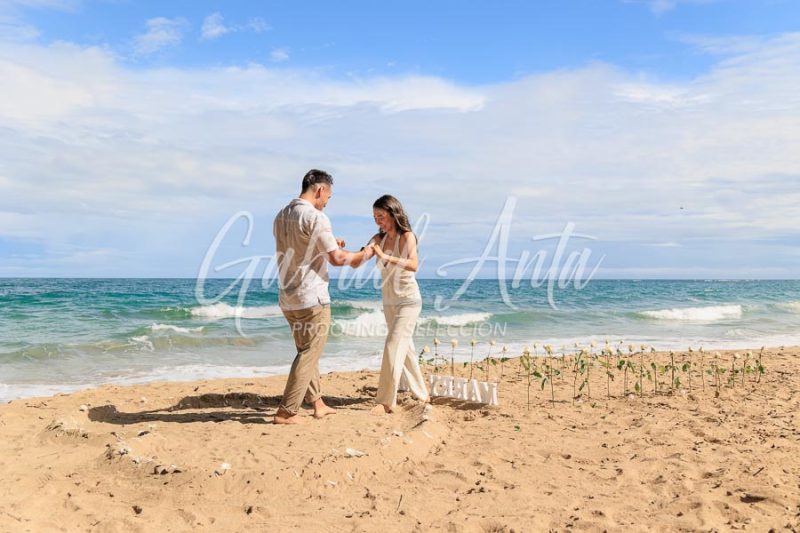 Marriage Proposal in Puerto Viejo (Punta Uva Beach) Costa Rica
