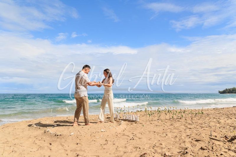 Marriage Proposal in Puerto Viejo (Punta Uva Beach) Costa Rica