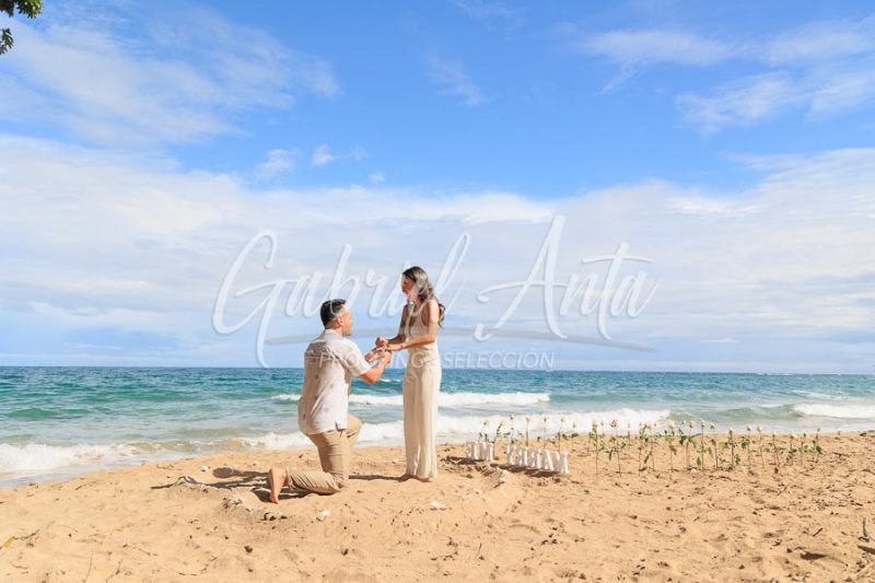 Marriage Proposal in Puerto Viejo (Punta Uva Beach) Costa Rica