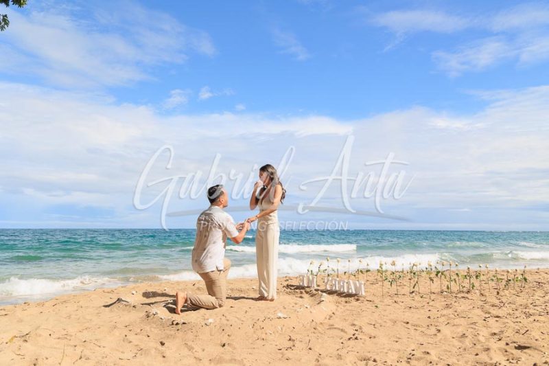 Marriage Proposal in Puerto Viejo (Punta Uva Beach) Costa Rica